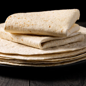 Tortilla's made with Tortilla improver mix of Sonneveld